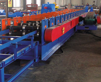 Precision Highway Guardrail Roll Forming Machine 300 H - High Grade Steel Frame Material