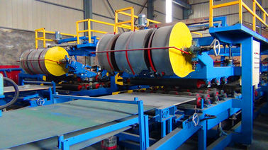 EPS Stuffing Material Sandwich Panel Production Line 7.5 M Available Length