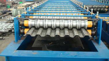 Color Steel Sheet Truck Panel Roll Forming Machine 10 Meters Length 8 T Weight