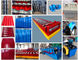 Glazed Tile Machine / Steel Sheet Roll Forming Machine 0.40 - 0.70 Mm Sheet Thickness