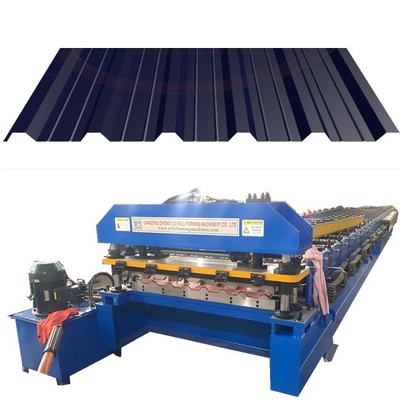 Adjustable Width U Panel Roof Sheet Making Machine PLC