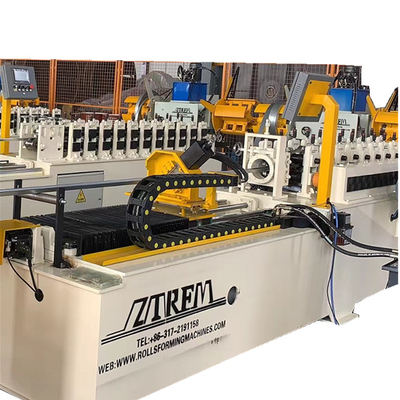 Galvanized Steel U Channel Roll Forming Machine Cr12 Metal Stud Machine