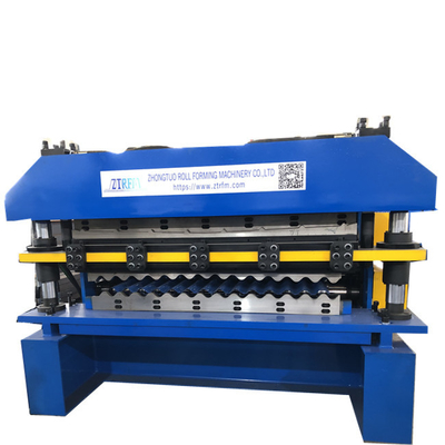 Double layer roofing sheet machine for Chile