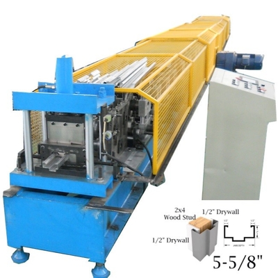 Metal drywall door frame rolling forming machine