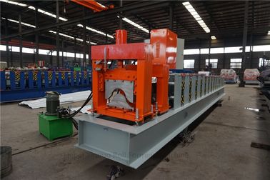 Roof Tile Making Machine / Ridge Cap Roll Forming Machine 4 KW Hydraulic Station Power