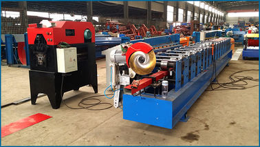 Automatic Downpipe Roll Forming Machine With 8 - 20 M / Min Production Capacity
