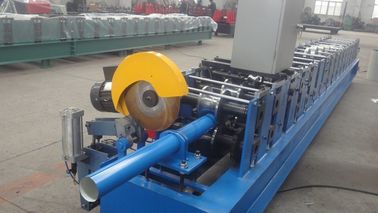 Hydraulic Motor Square Pipe Roll Forming Machine 0.3 - 0.8 Mm Coil Sheet Thickness