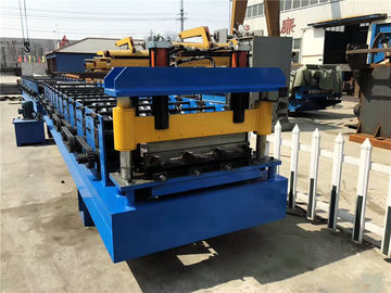 Galvanized Steel Roofing Corrugated Sheet Roll Forming Machine 13 - 16 Rows