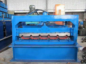 Building Material Metal Roof Roll Forming Machine 380V 50Hz 3 Phase Voltage