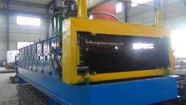 Standard Roof Sheet Roll Forming Machine 14 Roller Stations With Cycloidal Reducer