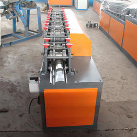 Metal Shutter Door Roll Forming Machine 0.3 - 0.6 Mm Raw Material Thickness