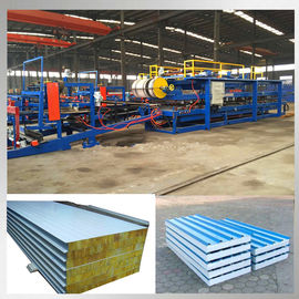 Steel Profile EPS Sandwich Panel Roll Forming Machine For Construction