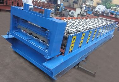 Automatic Standing Seam Metal Roof Machine , Metal Roofing Roll Former PLC Control