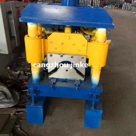 Cold Roll  Metal Roof Ridge Cap Forming Machine Hydraulic Cutting Type
