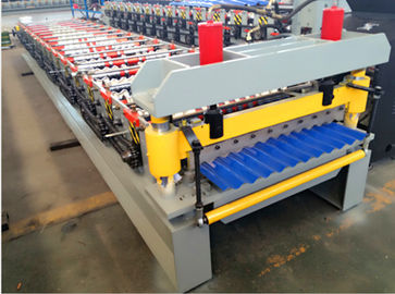 0.7mm Roofing 8m/Min - 12m/Min Corrugated Iron Sheet Making Machine