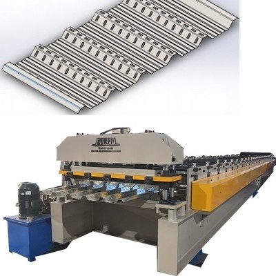 Steel Panel Profile Rolling Forming Machine With Hydraulic Pre Cutter For Efficiency