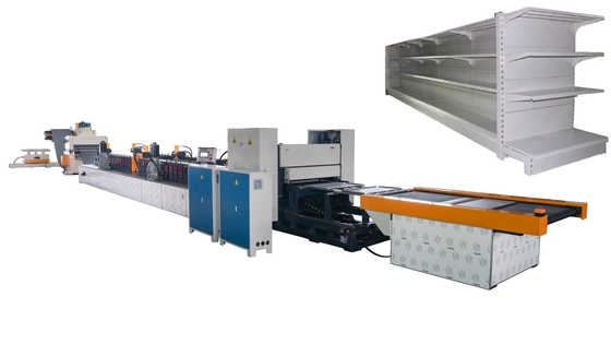 Widely Used Steel Sheet Roll Forming Machine For Shelving And Racking Industry