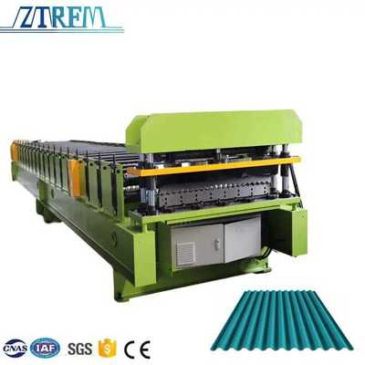 High Efficiency Corrugated Roof Sheet Roll Forming Machine