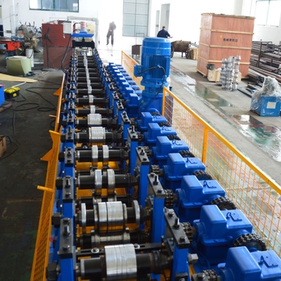 Gi 28 Steps Profile Roll Forming Machine For Solar Panel Mounting Bracket