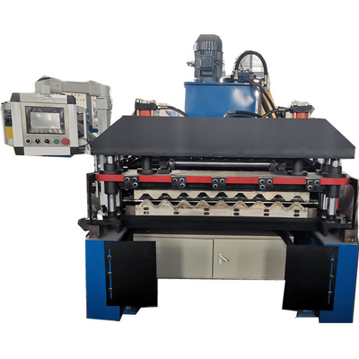Gearbox V115 Sheet Roll Forming Machine Metal Roofing Or Wall Cladding