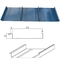 Mechanically Seamed Profile Roll Forming Machine Roof Height 38mm