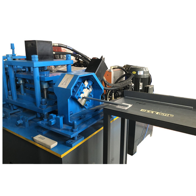 U channel with online punching rolling forming machine