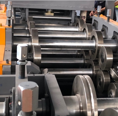 Galvanized Cee Purlins Zee Purline Rolling Forming Machine Customizable