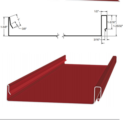 1.75”SnapLock Standing Seam Roofing Sheet Rolling Forming Machine For USA