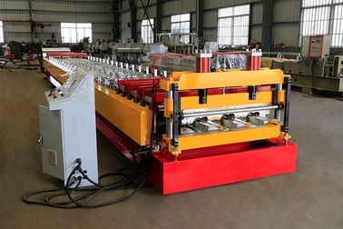 High Strength Floor Decking Forming Machine Easy Operation Low Maintenance Cost