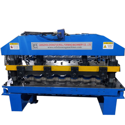 Metal Tile 3D Model Metal Roofing Sheet Rolling Forming Machine