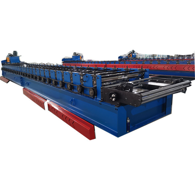 Stainless Steel Filmed PPGI Metal Roofing Sheet Rolling Forming Machine