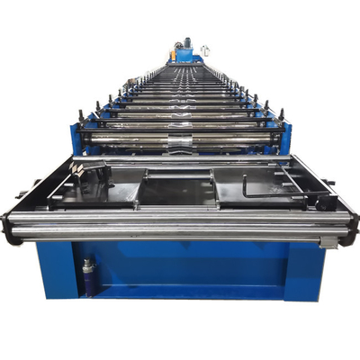 Stainless Steel Filmed PPGI Metal Roofing Sheet Rolling Forming Machine