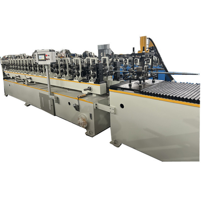 Width adjustable metal U channel steel lining profile rolling machine