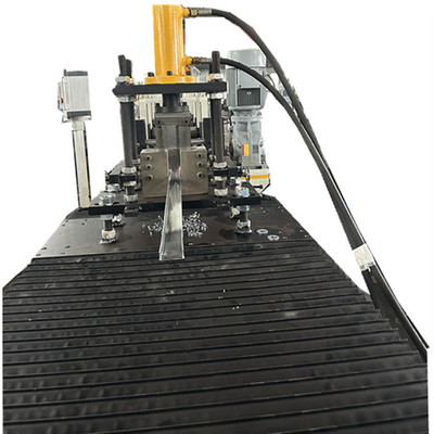 Width adjustable metal U channel steel lining profile rolling machine