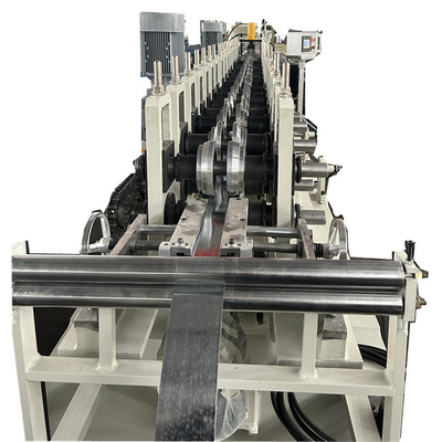 Width Adjustable Metal U Channel Steel Lining Profile Rolling Machine