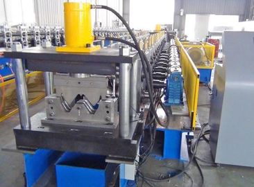 Two Waves Steel Roll Forming Machine / Portable Metal Roofing Machine High Accuracy