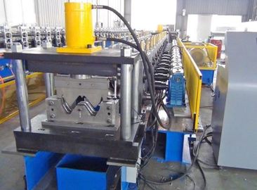 Two Waves Steel Roll Forming Machine / Portable Metal Roofing Machine High Accuracy