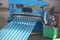 1250 MM Width Corrugated Roll Forming Machine / Roofing Sheet Making Machine Low Noise
