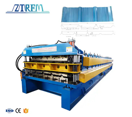 36 Inch Wide Interconnected Metal Panels Forming Machine Best Choice For PBR Panel Metal Roofing