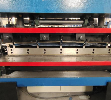 Trapezoid Standing Seam Metal Roofing Panel Machine 10 Stations