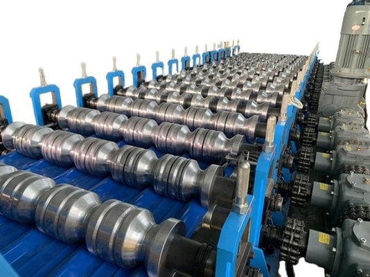 High Speed Rectangular Step Glaze Roofing Tile Roofing Sheet Machine