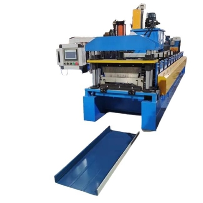 Steel Sheet Roll Forming Machine For Standing Seam Metal Roofing Snap Lock Panel Production