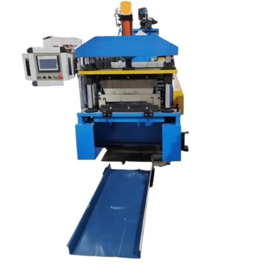 Steel Sheet Roll Forming Machine For Standing Seam Metal Roofing Snap Lock Panel Production