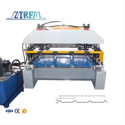 High Speed High Quality R Panel Profile Roll Metal Sheet Roof Roll Forming Machine