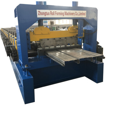 High Speed Dovetail Shape Floor Steel Decking Roll Forming Machine