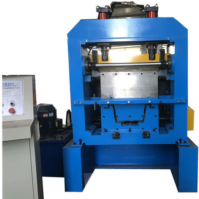 Steel Decking Single Wave Rolling Forming Machine With Middle Plate Welded Frame
