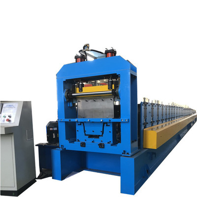 Steel Decking Single Wave Rolling Forming Machine With Middle Plate Welded Frame