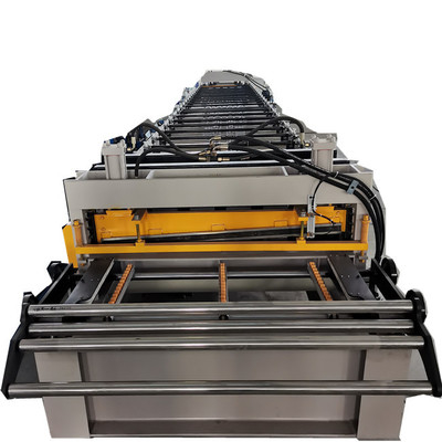 Steel Panel Profile Rolling Forming Machine With Hydraulic Pre Cutter For Efficiency
