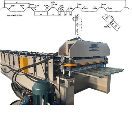 Steel Panel Profile Rolling Forming Machine With Hydraulic Pre Cutter For Efficiency