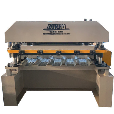 Steel Panel Profile Rolling Forming Machine With Hydraulic Pre Cutter For Efficiency